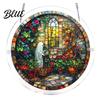 Easy Assemble Halloween Decor Acrylic Jigsaw Puzzle Suncatcher Stained Glass Style DIY Sun Precision Cut Blocks Catcher Puzzles Gothic Window