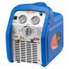 Portable Refrigerant Recovery Machine, 1 HP 220-240V 50Hz Dual Cylinder AC Recovery Machine for Liquid Vapor Refrigerant, 1450 RPM Recycling Unit HVAC
