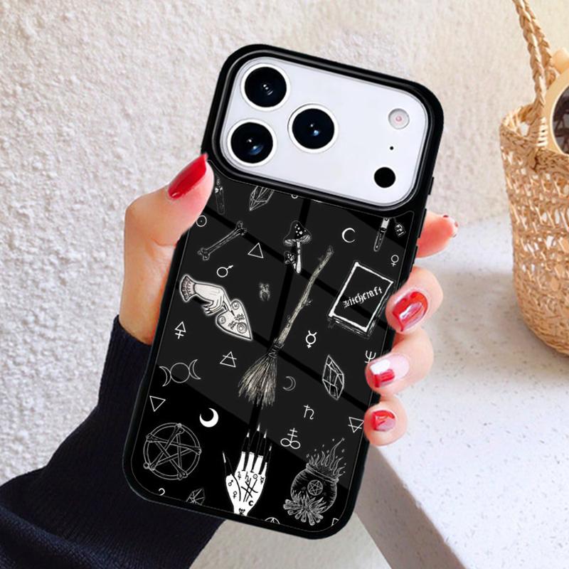 Witch Witchcraft Phone Case For iPhone 17 Air 16 15 14 13 12 11 Pro Max Plus