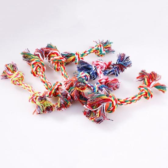1Pc/3Pcs/5Pcs Pet Toy Interactive Dogs Chew Toy Bite-resistant Cotton Rope Dog Training Toy Pet Supplies
