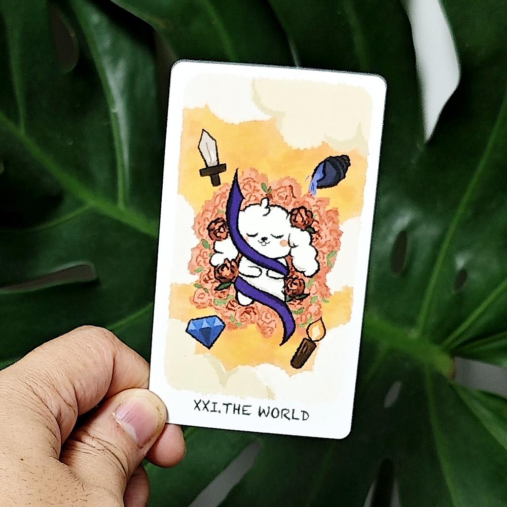 10.3*6cm BOJI Journey Tarot, A 78 Rider-Waite Tarot Deck Capturing The Tarot World Journey of BOJI