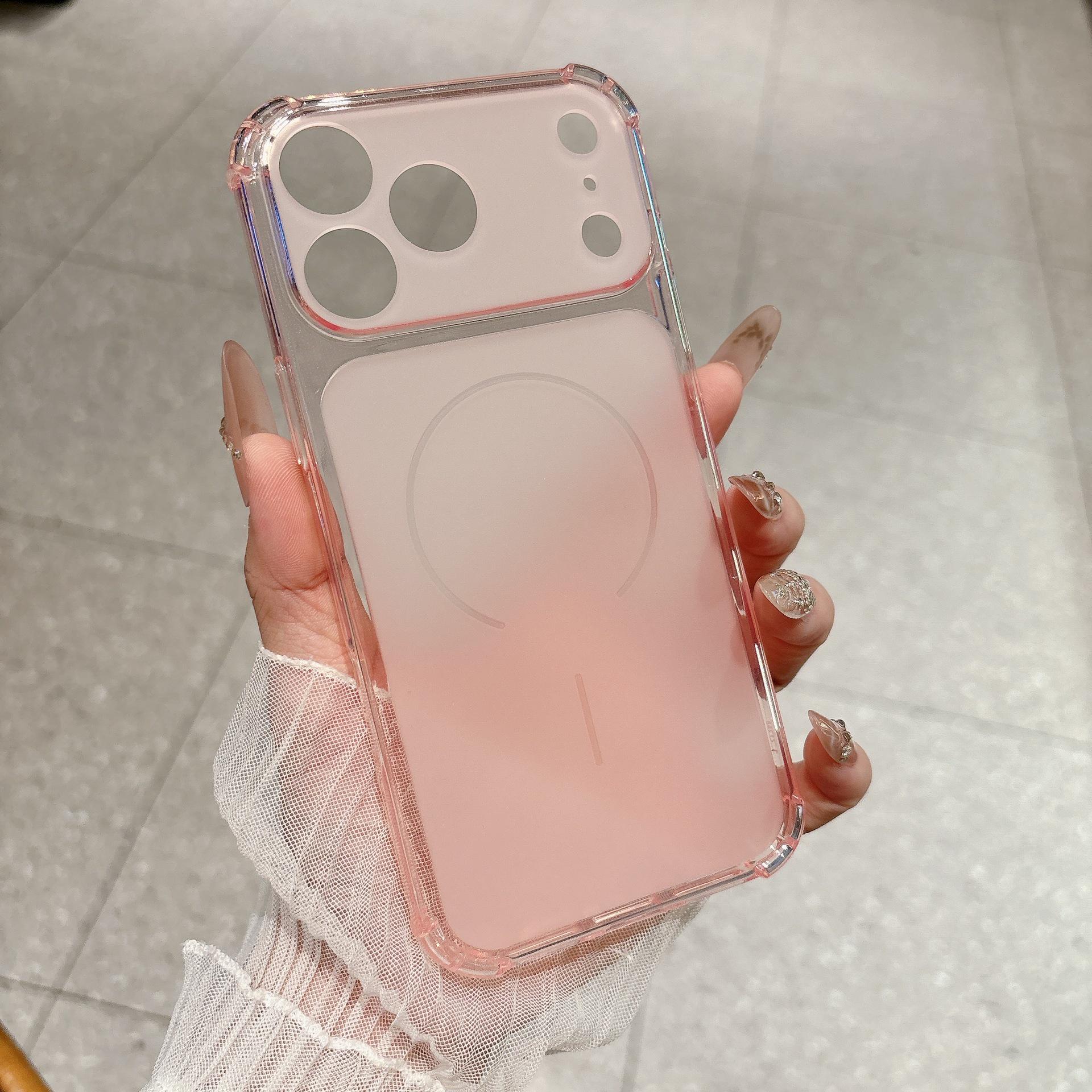 

iPhone 17 Pro Max Matte TPU Translucent Drop-Proof Case - Ultra-Thin, Soft, Four-Corner Protection iPhone 12 Pro Max