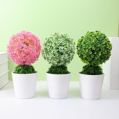 Plastic Imitation Bonsai Energetic Fashion Artificial Mini Tree Pot