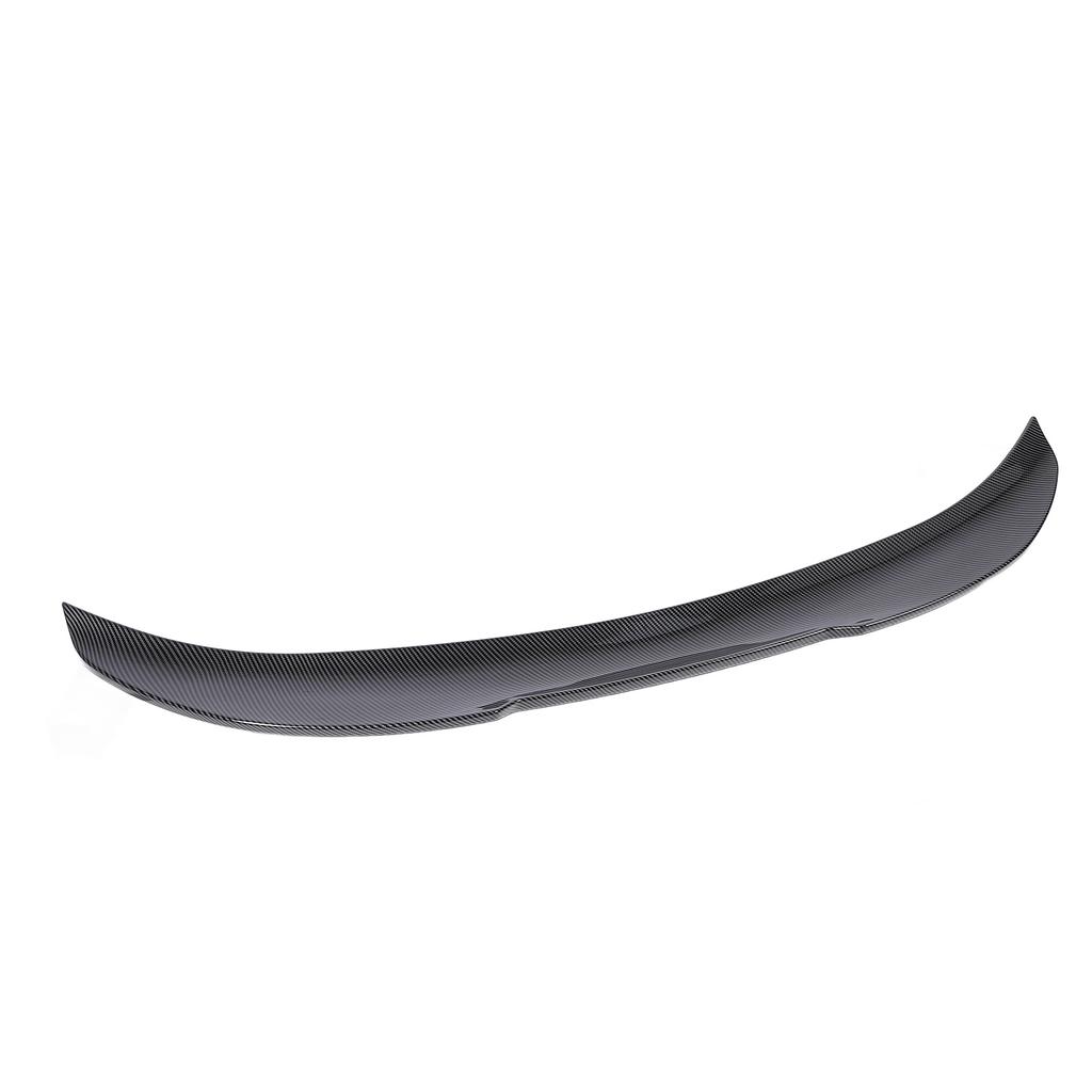 Rear Trunk Spoiler PSM Style Enhanced Aerodynamics Improved Downforce Carbon Fiber Pattern Trunk Lid Spoiler Wing for