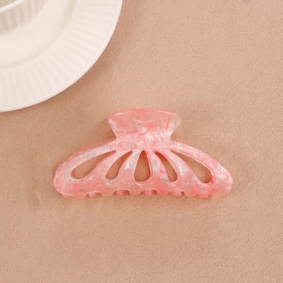 Hair Claw Clips for Women Colorful Non-Slip Claws for Thick Thin Hair Elegant Shark-Clip Hair Accessories for Girls
