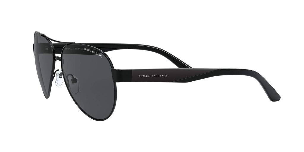 Armani Exchange AX2034S BLACK 59 Men's Sunglasses,