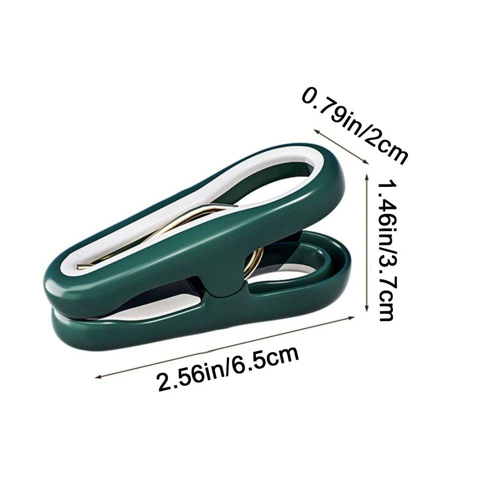 12Pcs Plastic Laundry Clips Windproof Photo Crafts Clips Clothespins Clothes Pegs  for Home