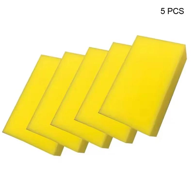 Yellow Car Wash Wax Square Sponge Extra Soft Large Size Washing Cellulose Super Absorbent Multi-use Cleaning Tool