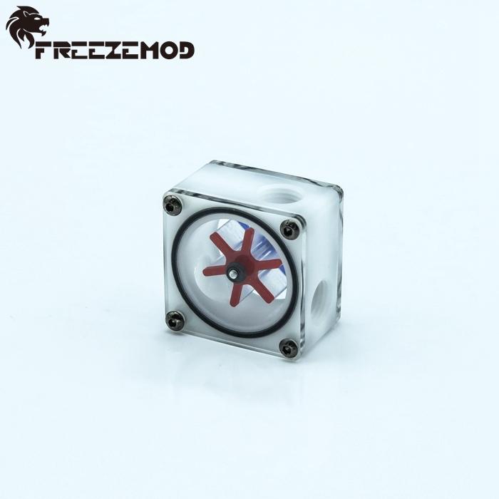 FREEZEMOD Computer water cooling water flow indicator.  LSJ-PO1 белый