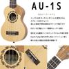 Aria AU-1S Original Beginner's Ukulele Set: Spruce Top, Soprano Ukulele with Pickguard, Instructional DVD, Soft Case, Tuner, and Picks