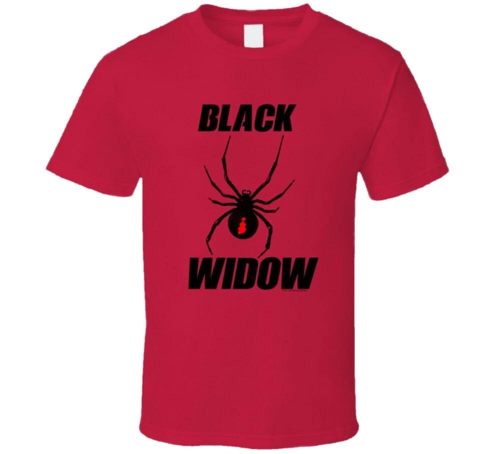

Black Widow Spider Dangerous Arachnid Gift T Shirt S