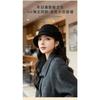 Women S Vintage Bucket Hat With Flower Pom Pom For Autumn Winter