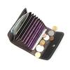 Korean-Style Cowhide Accordion Wallet: Multifunctional with Large Capacity and Multiple Card Slots