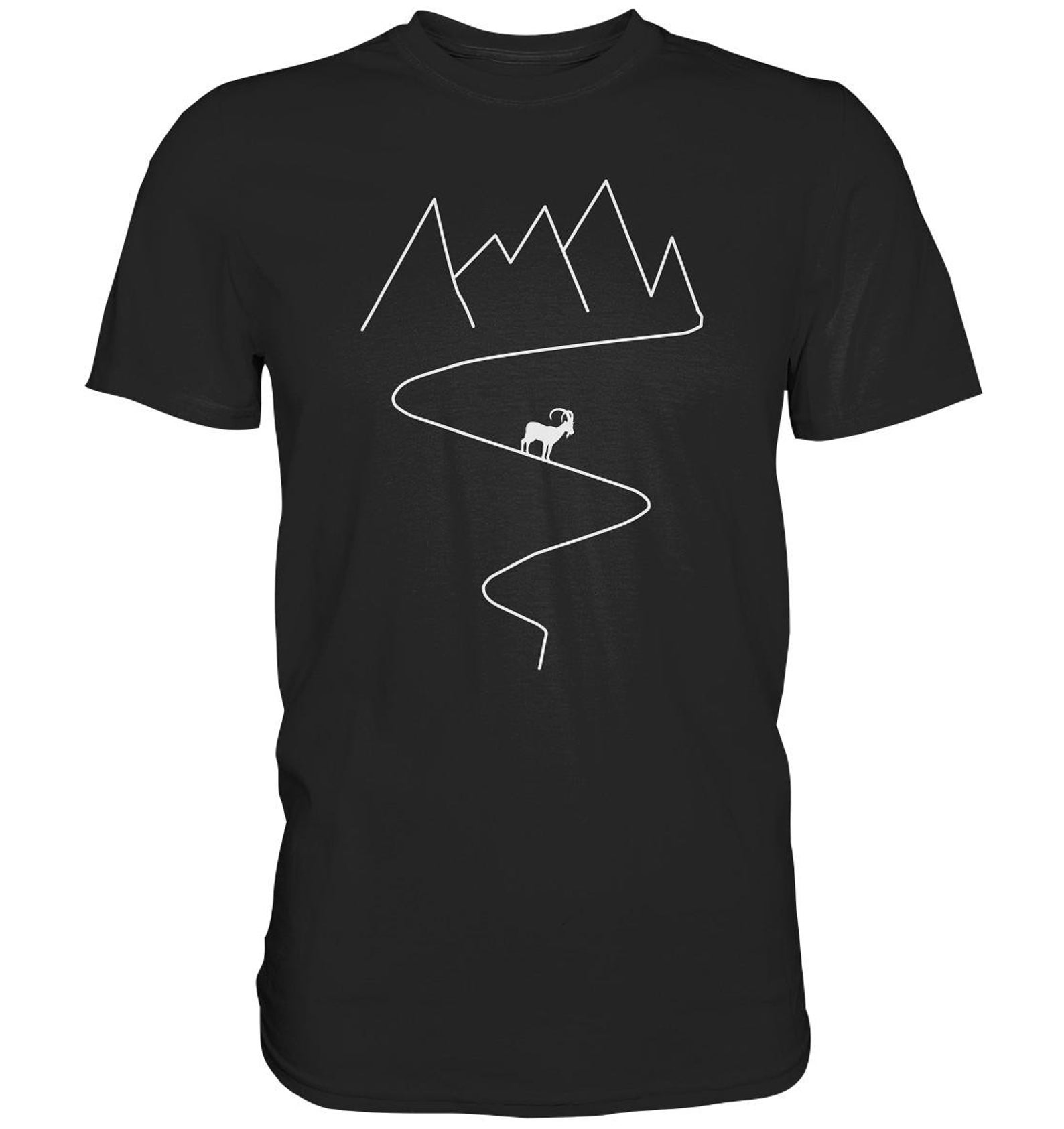 Widder Berge - Premium Shirt 4XL
