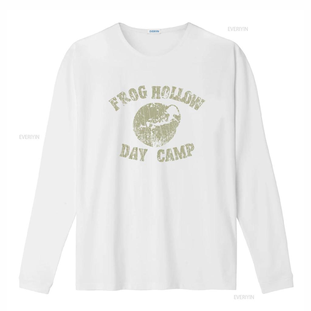 Frog Hollow Day Camp T Shirt Vintage Style As Worn By Frank Zappa vintage Washed Unisex Slightly Breathable fashion Stretched
