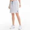 Puma French Terry Logo Elastic Waistband Mini Skirt Women Bottoms Silver 598617-02