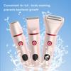 Electric Face Hair Removers Hair Removal Device Face Trimming Tool Washable Device with Digital Screen for Easy Use