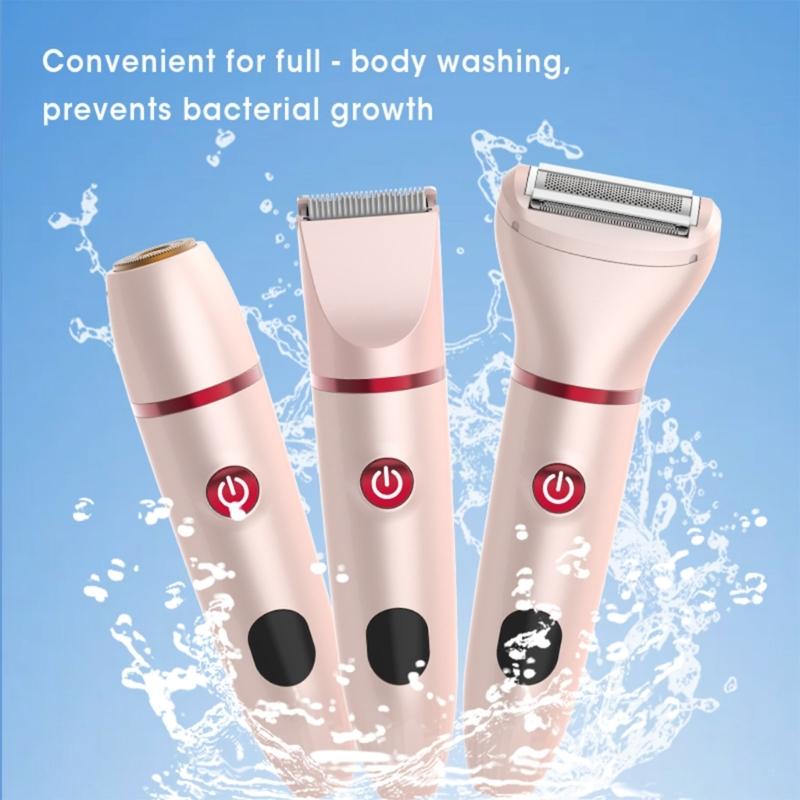 Electric Face Hair Removers Hair Removal Device Face Trimming Tool Washable Device with Digital Screen for Easy Use