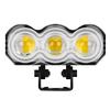 Strobe 12V 24V Motorcycle LED Spotlight Headlight Hi/Low For Offroad Truck ATV Motorbike
