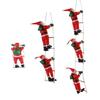 Santa Climbing Ladder Hanging Decoration for Home, Mall, Office Santa Decoration