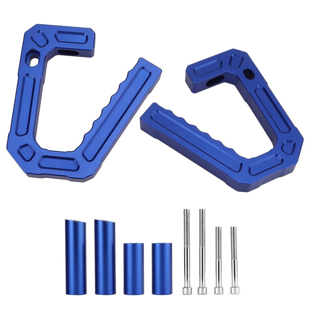 Auto Straße Vordere Haltegriffe Aluminiumlegierung Ersatz für Jeep Wrangler JK 2007?2018Blau