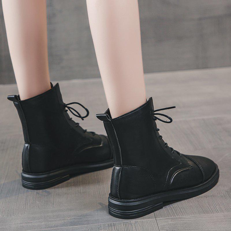 Botas cortas para mujer All-match Cabeza redonda aumentado antideslizante  resistente al desgaste algodón bajo tubo plataforma botas de plataforma  comprar a buen precio — entrega gratuita, reseñas reales con fotos — Joom