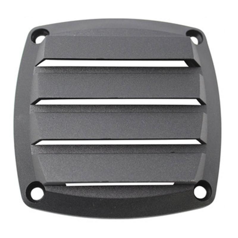 ABS Ventilation Window For Marine Cabin Motorhome Compartment Saltwater Resistant Adjustable Louver System Black White