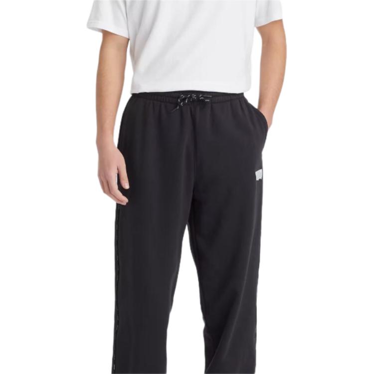 Levis SS23 Solid Color Casual Loose Fit Jogger Pants Men Bottoms Black A5247-0002