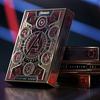 Avengers Infinity Saga Red Playing Cards
