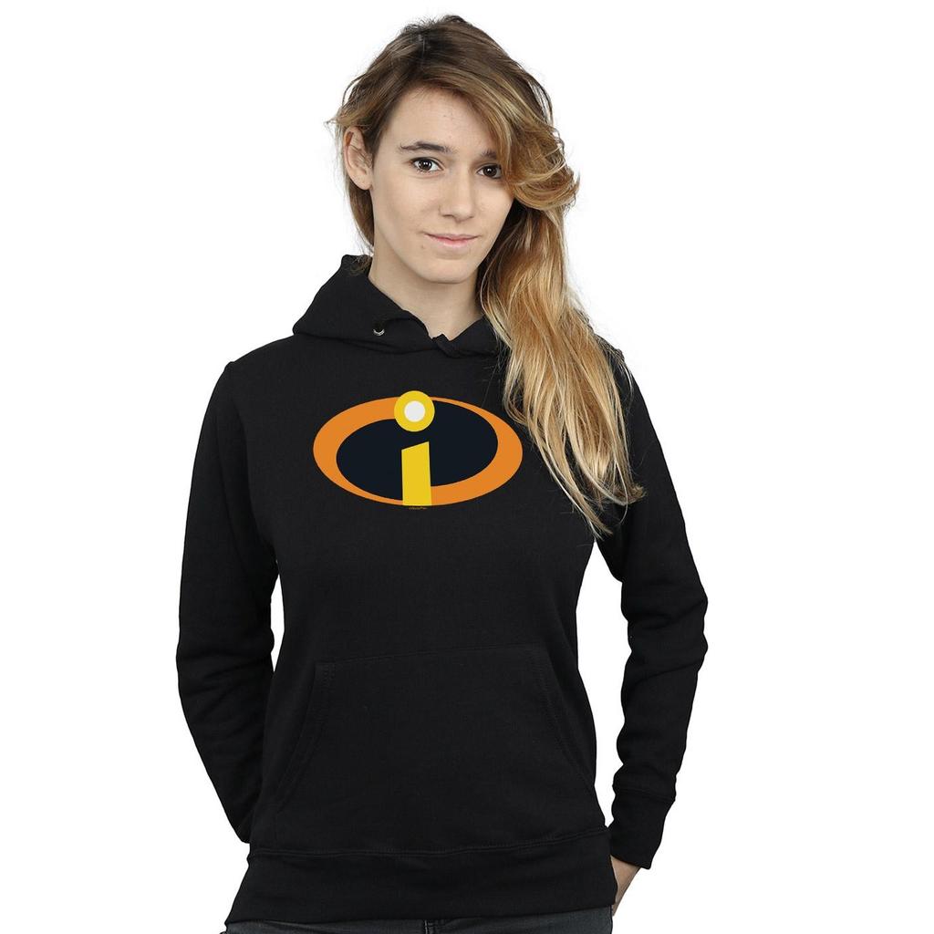 Disney Womens/Ladies The Incredibles Costume Logo Hoodie