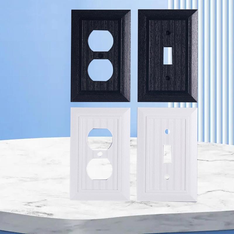Faceplates Covers Wall Panel Light Switches Socket Cover Standard Wall Switches Receptacle Outlet Covers Easy to Use