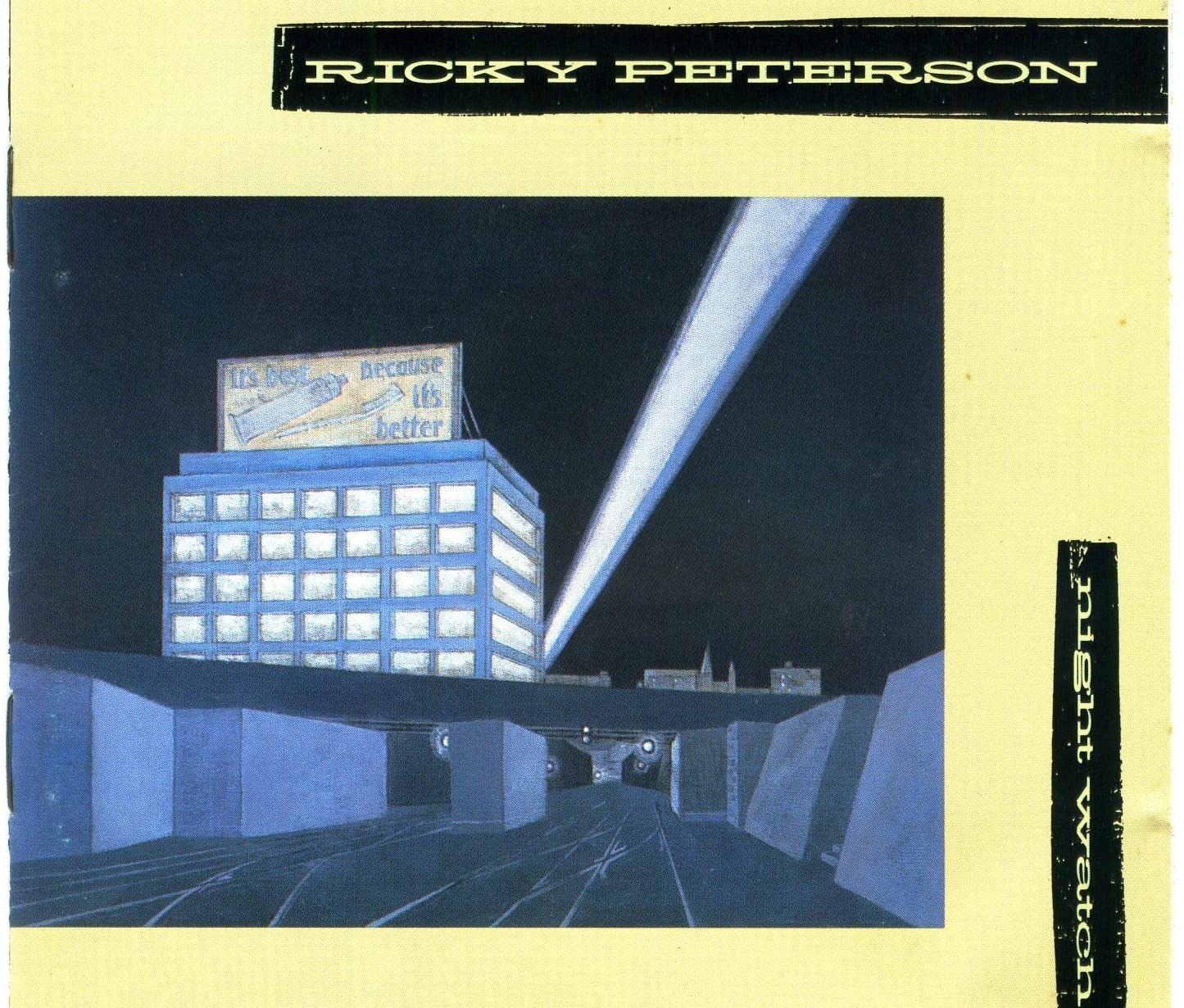 

CD RICKY PETERSON - Nightwatch 9261422 Warner Bros. Re 1990 US Jazz Used