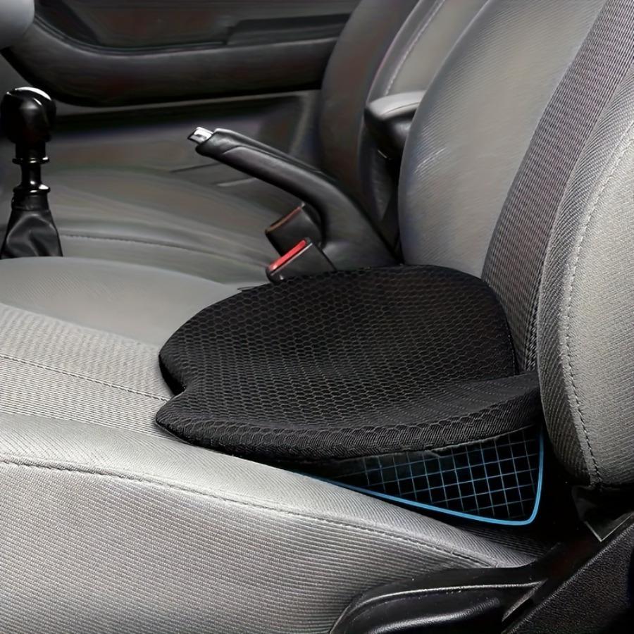 2 In 1 Multifunctional Car Seat Cushion Universal Memory Sponge Seat Lumbar Support Pillow Breathable Driver Seat Raising Pad