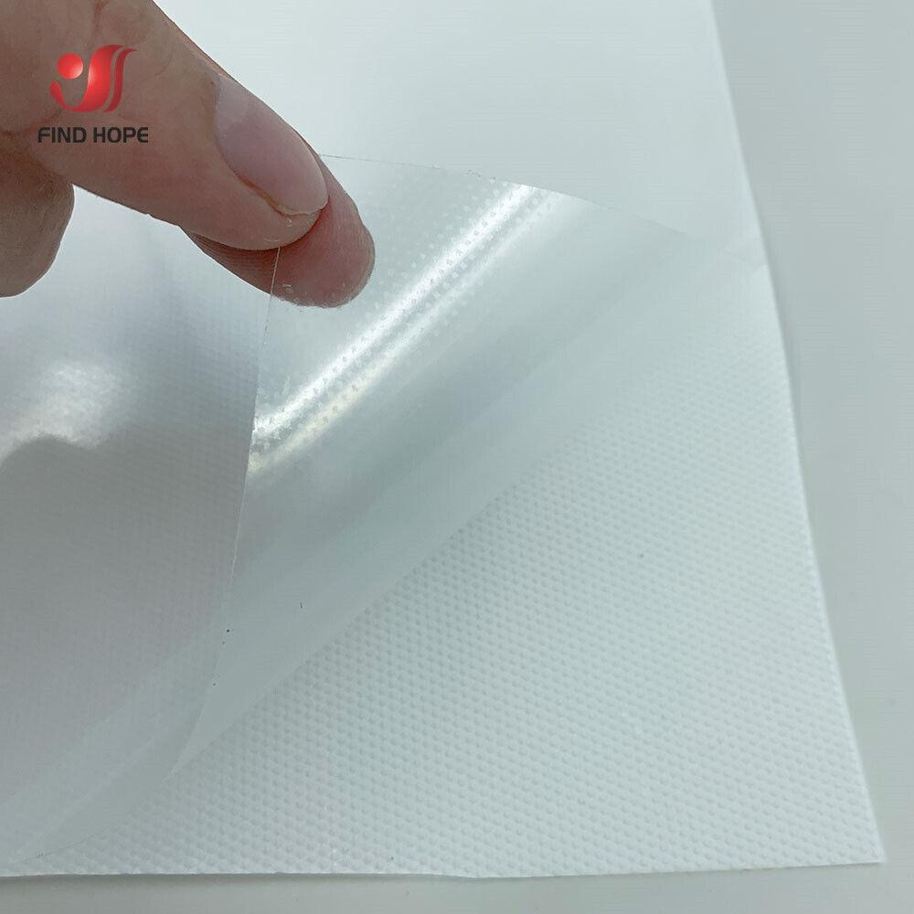 19in X 12in Hot Fix Clear Film Transfer Sheet Tools Application For Hot Press Heat Transfer Vinyl Hot Melt Rhinestone