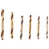 6pcs Double-headed Auger Drill Bit Sets Double Ended Drill Bits For Metal Stainless Steel Iron Wood Drilling Power Tools