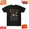 Rush Band 50th Anniversary Inspired Fan Made T-Shirt Gift For Fans Unisex S-5XL Unisex T-Shirt