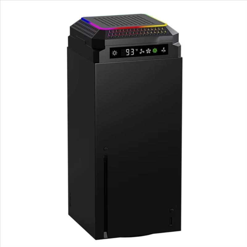 Small Temperature Control Cooling Systems Enhanced Heat Dissipation & Auto Speed Adjustment Suitable for Game Consoles