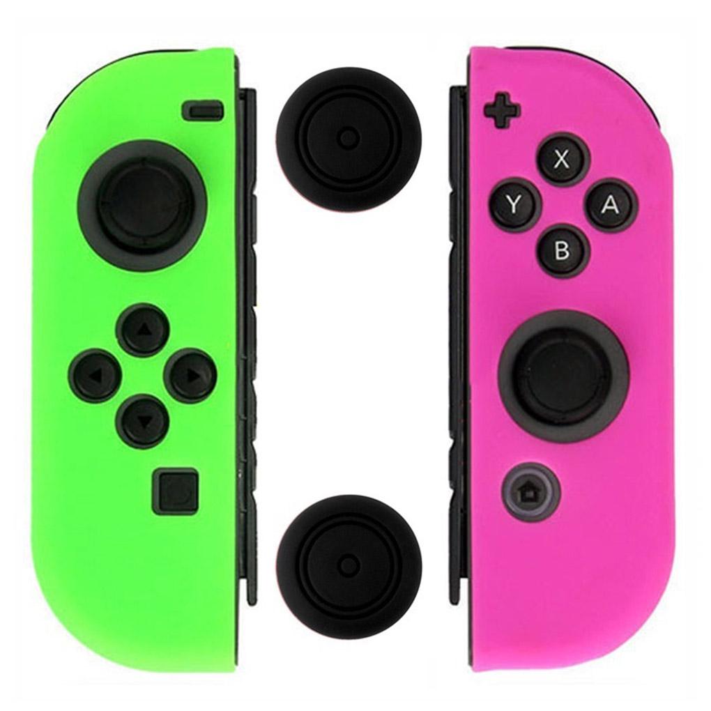 Protective Case for Switch Silicone Shock-Absorption Game Handle Cover Case for Switch