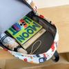 Cute Printed Lightweight Backpack 2024 New Niche Versatile Multi-piece Set Schoolbag Large-capacity Middle School Student Backpack