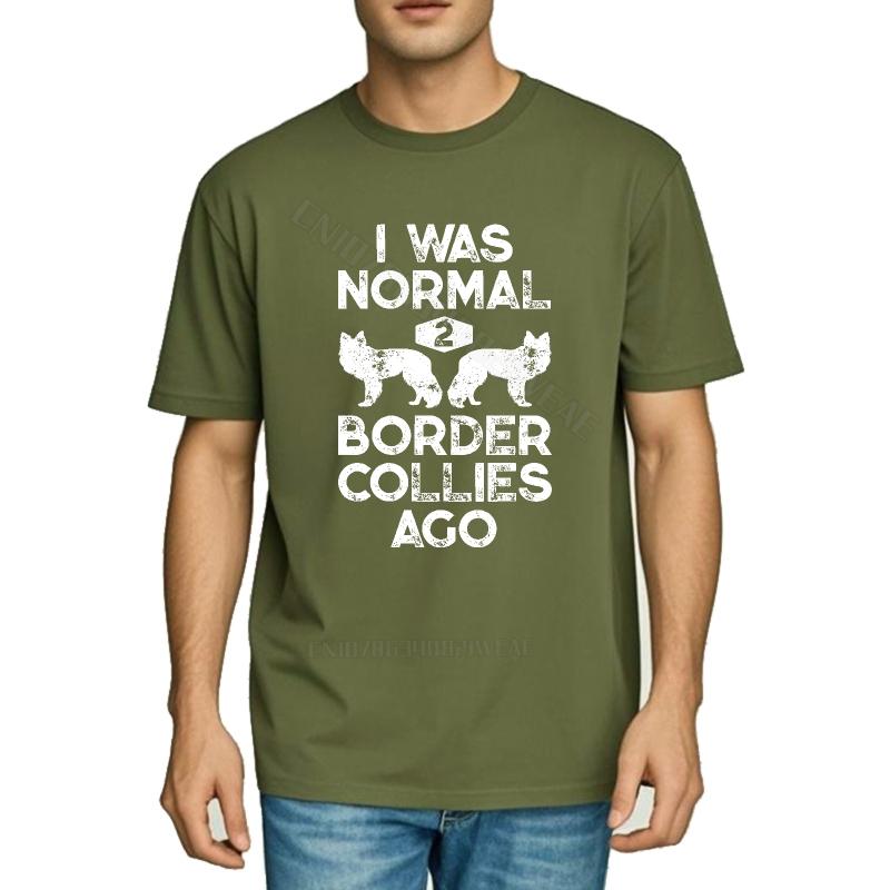 Top Tees Adult Plus Size Tshirt Border Collies Changed My Life Black Vintage Tshirt Cool Classic Tshirt Short Sleeve