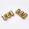 10pc 3/4/5/6/7mm Shaft Motor Flexible Coupling Tyre Wheel Brass Hex Coupler Set&wrench