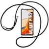 Case for Xiaomi Mi 11t Pro 5g (6.67 ") Shockproof Reinforced Corner Flexible Reinforced Protection Thin Corners with Black Cord