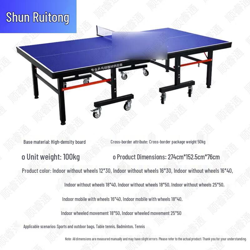 Foldable Indoor Ping Pong Table
