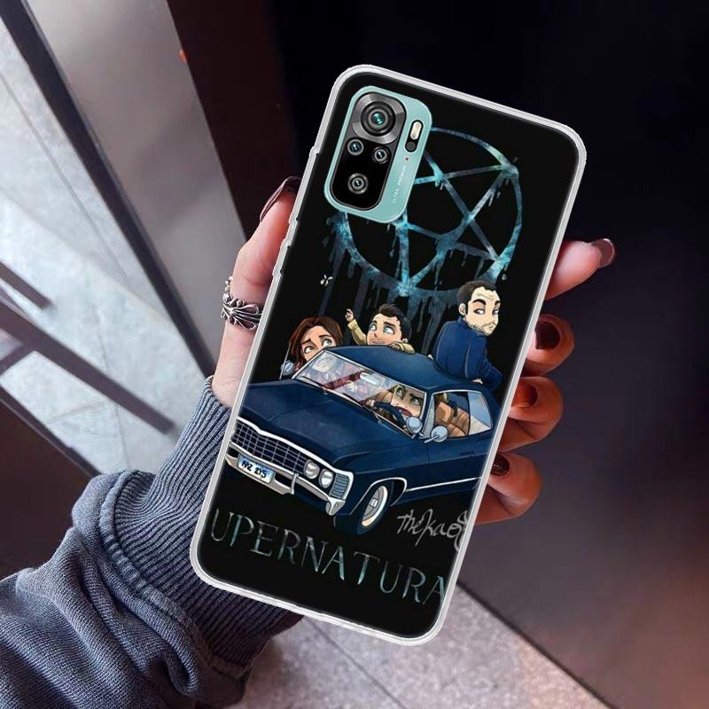 Supernatural SPN Dean Sam Phone Case For Xiaomi Redmi Note 10 11 12 13 14 15 Pro Plus 11S 12S 14S 11T 11E 10S Soft TPU Back Cove