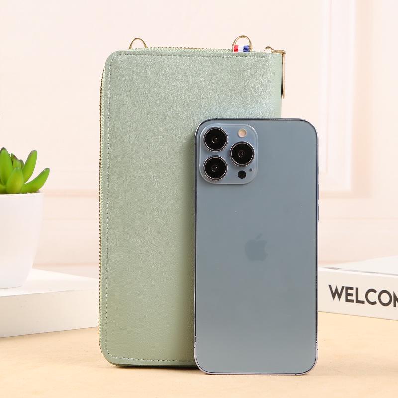 2023 Women's Anti-theft Touchscreen Mini Crossbody Phone Bag Wallet - Transparent, Drop-proof, and Multifunctional.