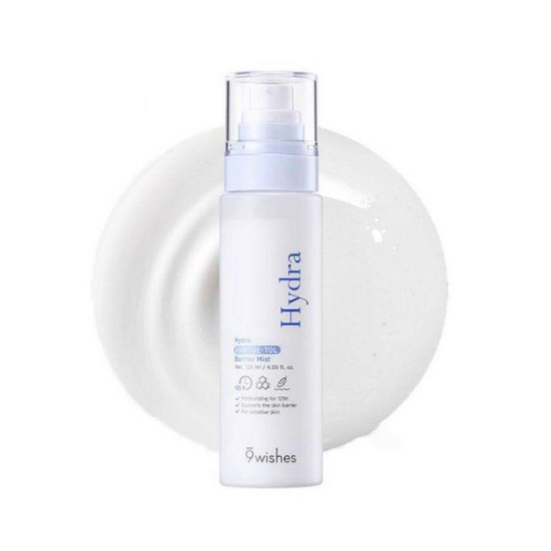 9Wishes Hydra Panthenol Barrier Mist 120 мл – Увлажняющий спрей для лица для ухода за барьерной функцией кожи