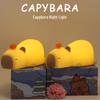 Capybara Silicone Night Light: Sleep Aid for Babies & Ambient Bedside Lamp