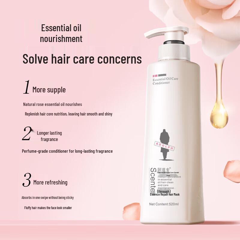 Adolph Rose Essential Oil Nourishing Hair Conditioner 520ml