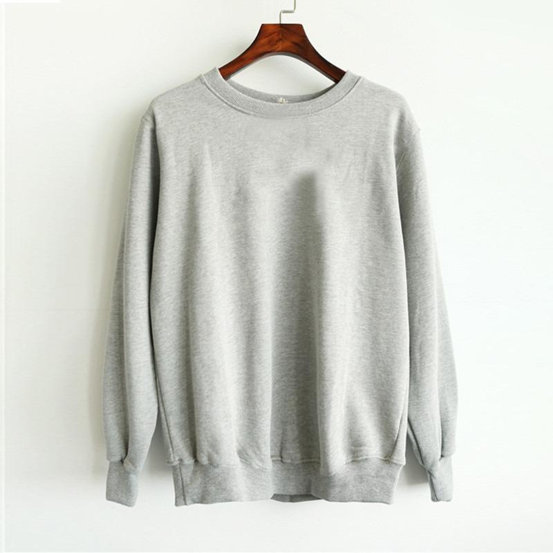 Season Tops, Female Students, Tide Students, Long Sleeves, Loose Girlfriends, Sisters, Thin Hoopless Sweater