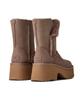Ugg [Women] Unique Twin Face Heel Boots (Esmi Boots) - Caribou / 1171533-Crbo